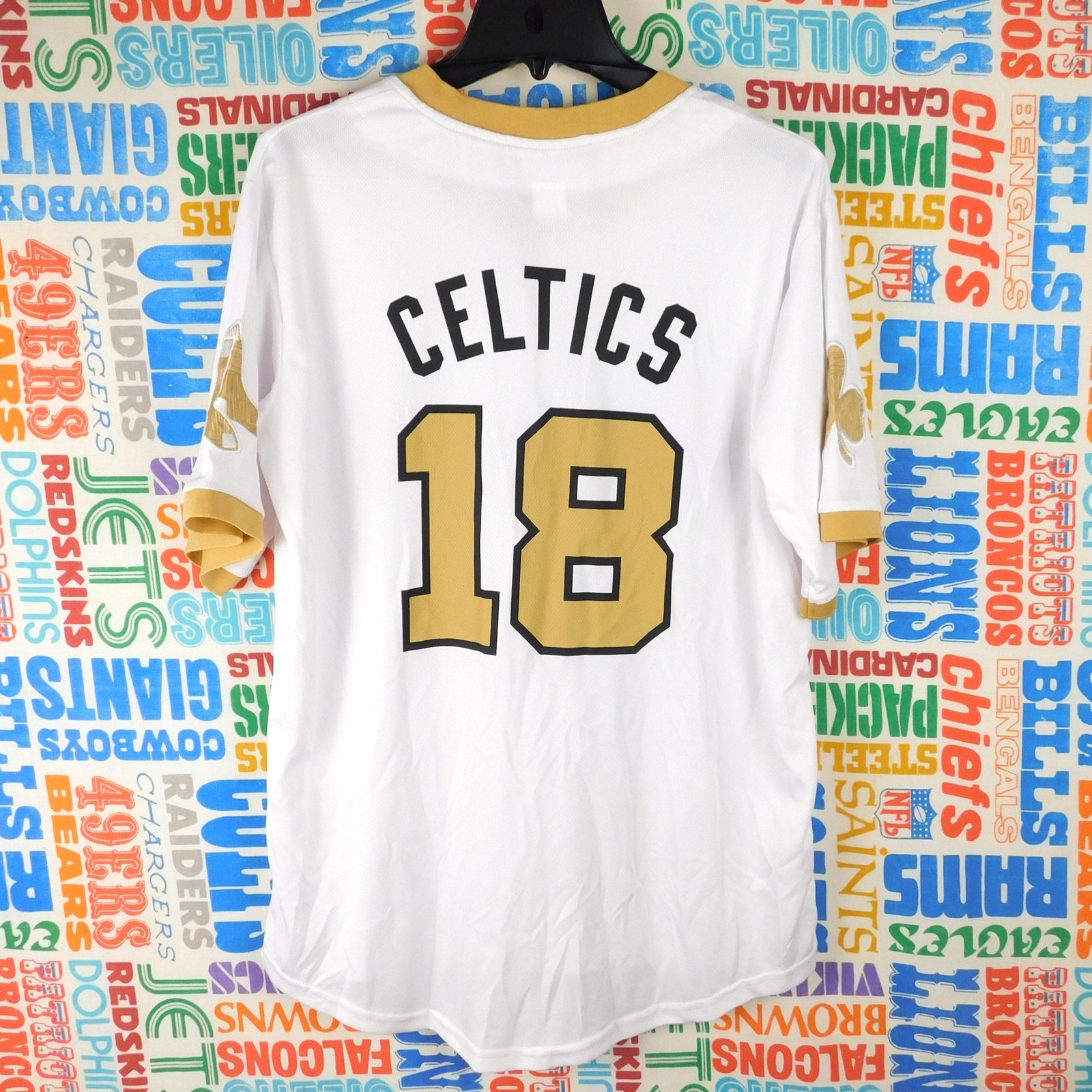 Boston Red Sox Celtics Banner 18 Promo Jersey - Size M