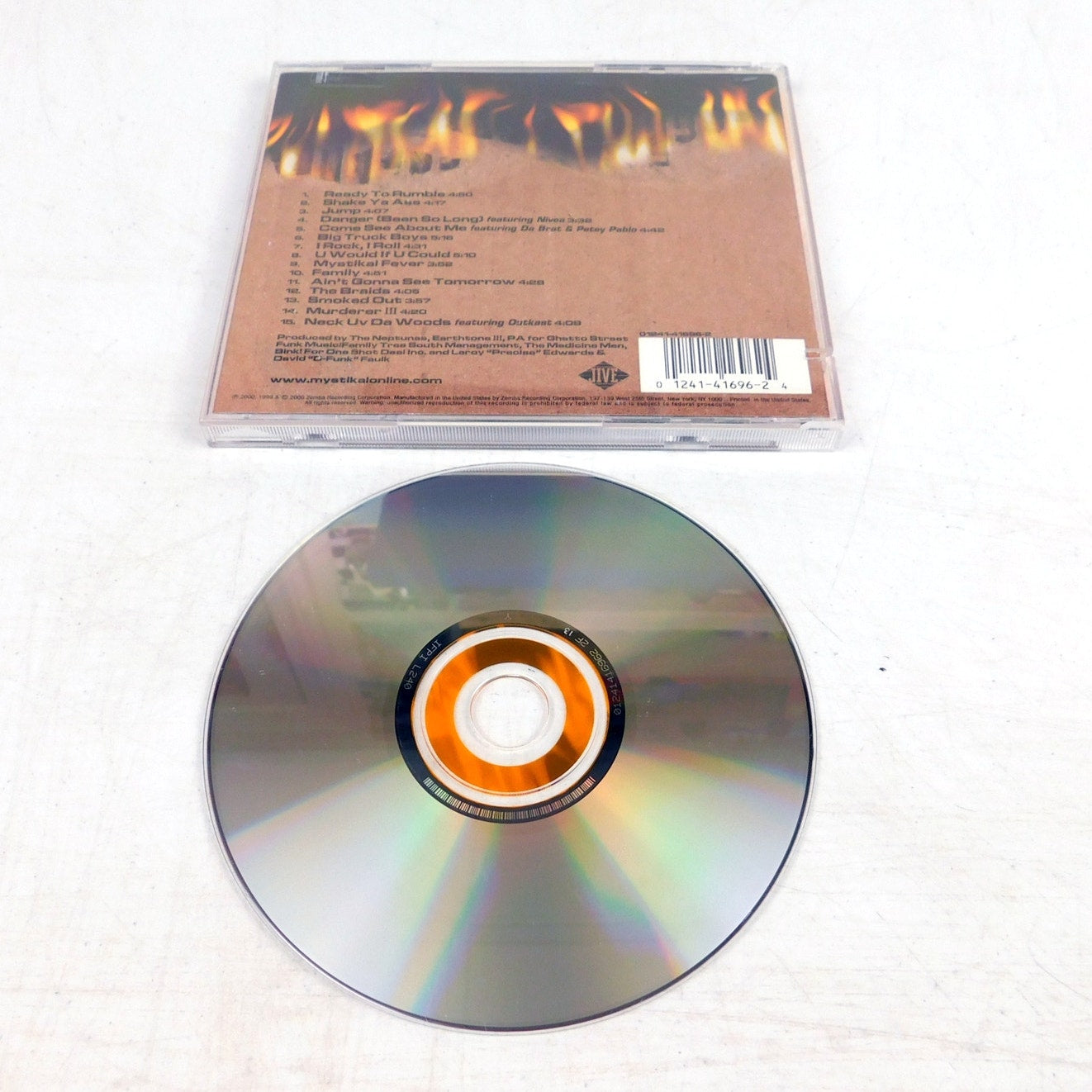 Mystikal Lets Get Ready CD Tested 2000 Jive Records 01241-41696-2