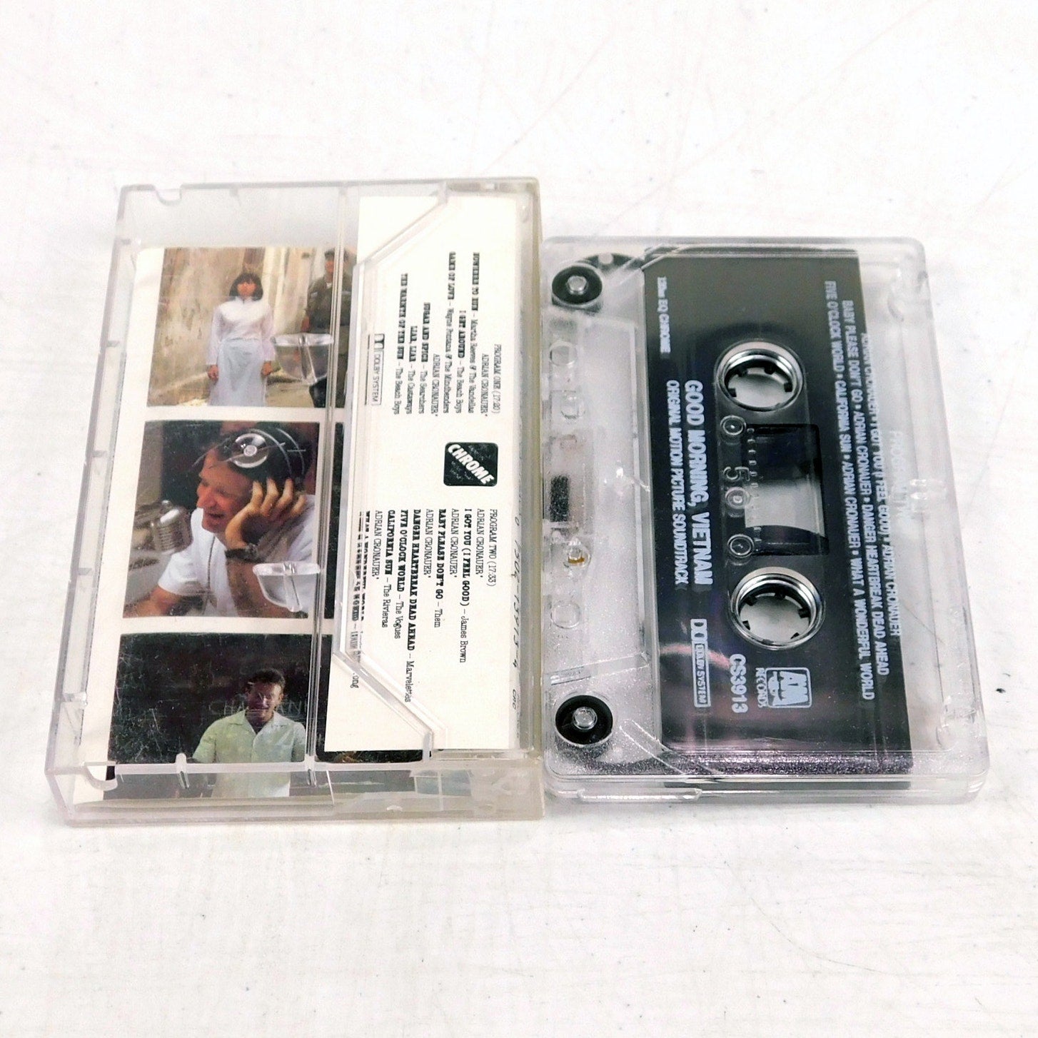 Good Morning Vietnam Movie Soundtrack Cassette 1988 Tested A&M Records CS3913