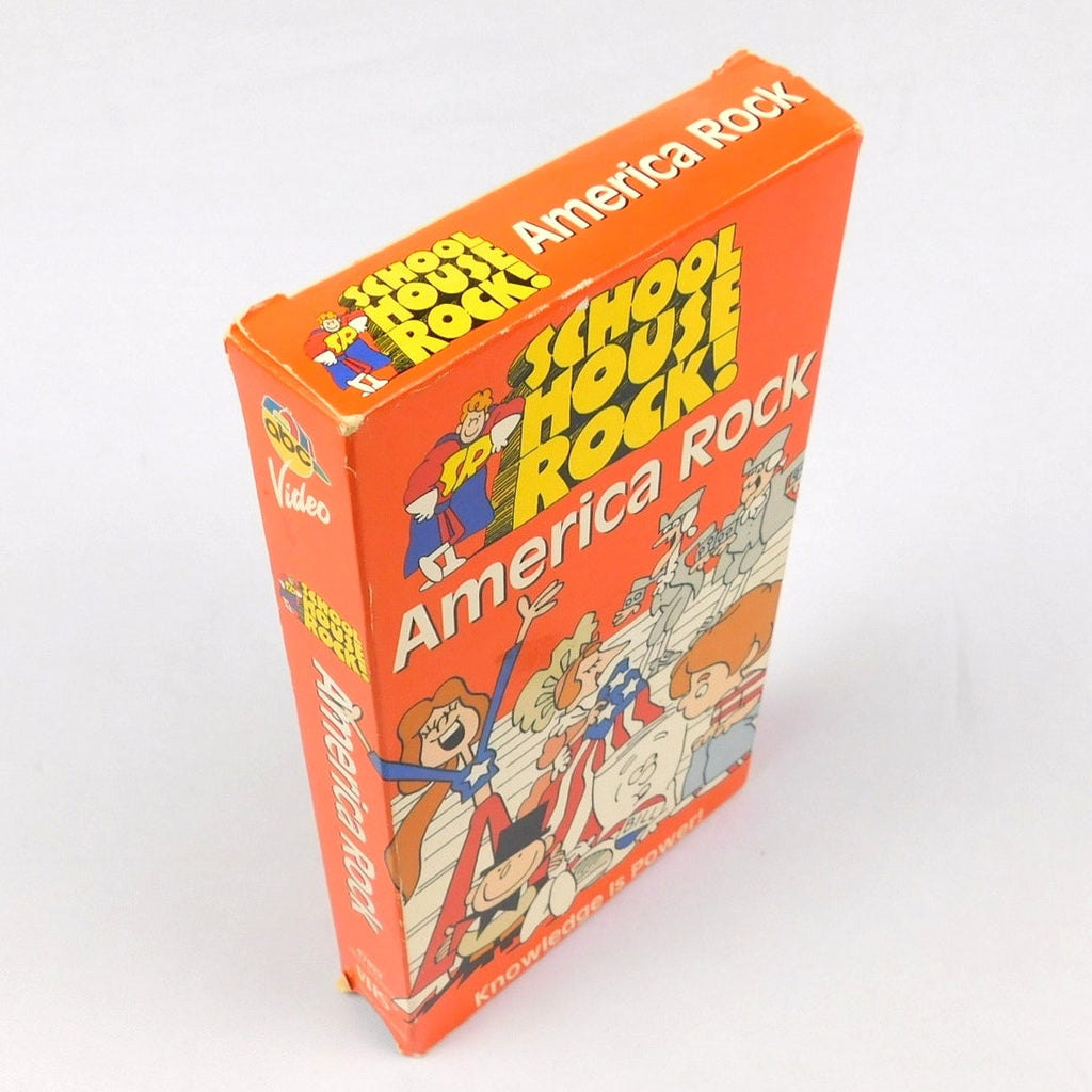 School House Rock America Rock VHS Tested 1995 ABC Video