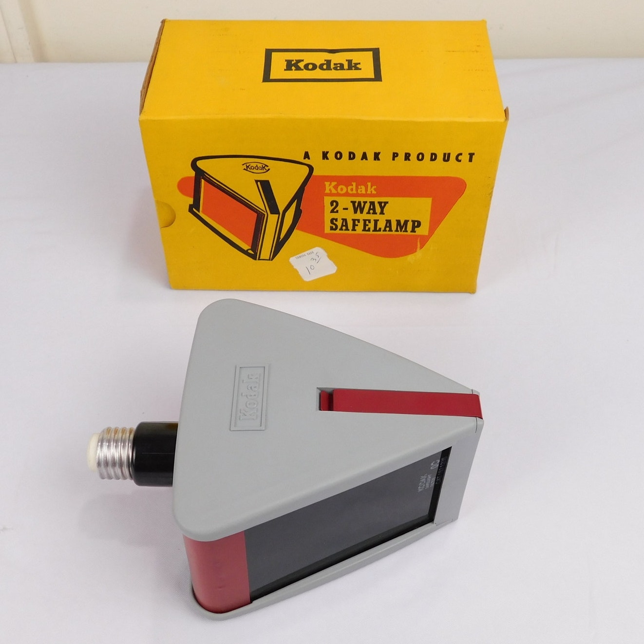 Kodak 2 Way Safelamp Darkroom Lamp New Open Box Vintage Old Stock Tested