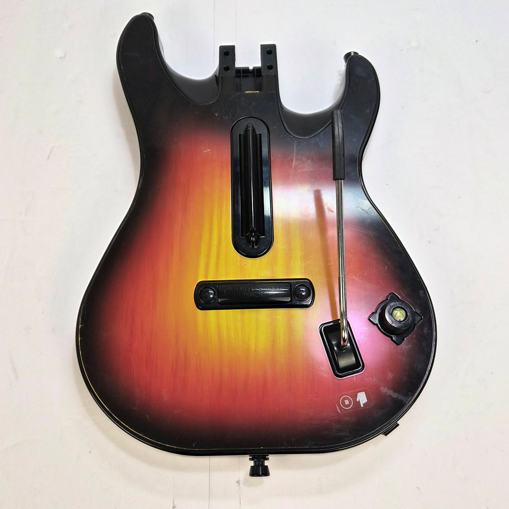 Xbox 360 Guitar Hero RedOctane Wireless Sunburst Guitar Controller Tested