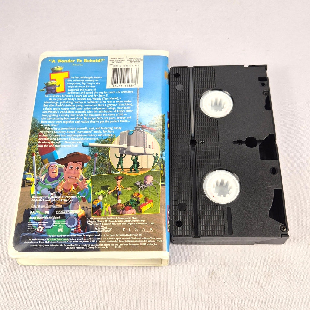 Toy Story Gold Collection VHS Tested 2000 Disney Pixar Clamshell Special Edition