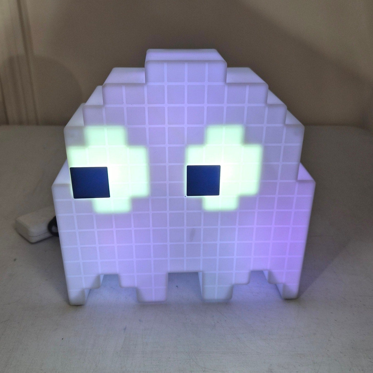 Pac Man Ghost Light Tested Color Changing Sound Reactive Cord Included Paladone