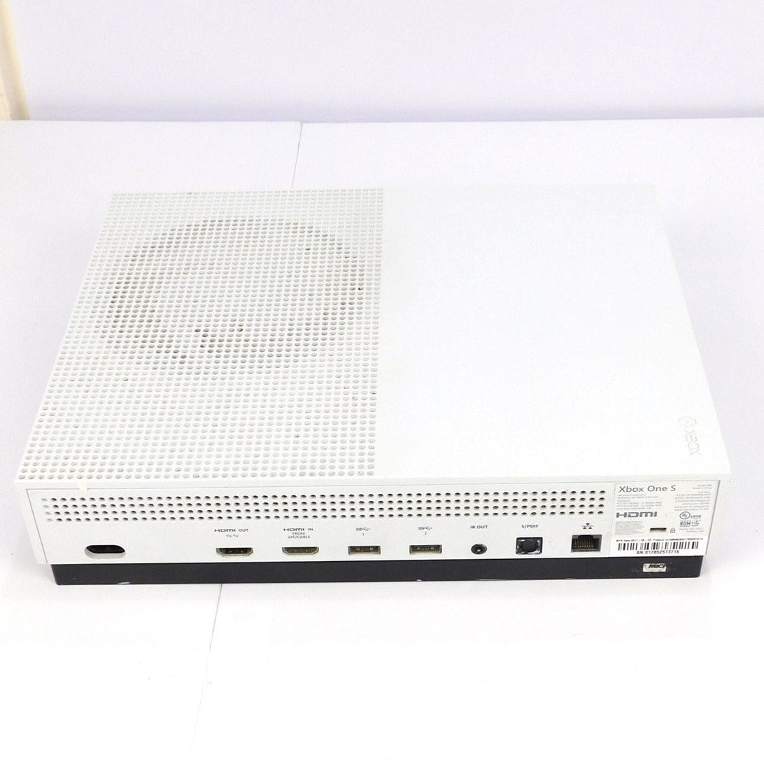 Microsoft Xbox One S 500GB White Console Bundle w/ Controller Cords Tested
