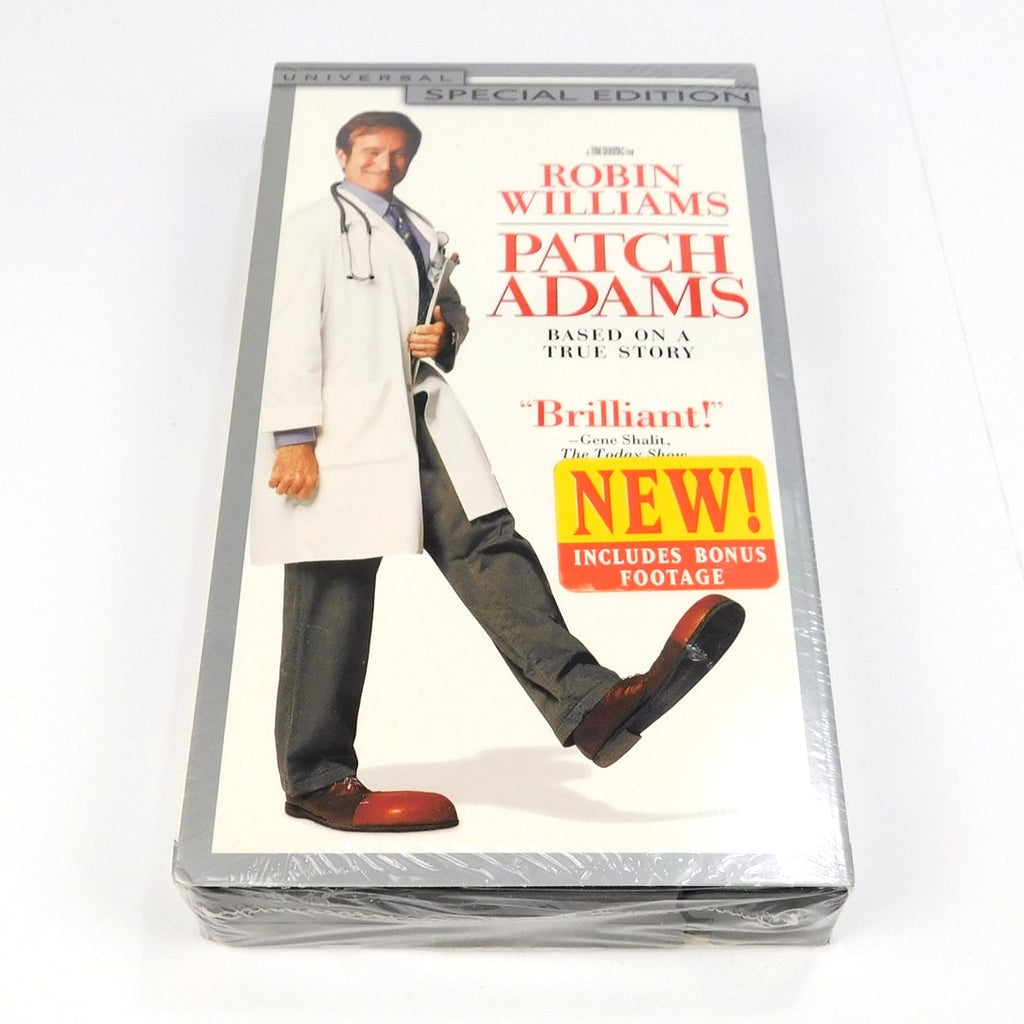 Patch Adams VHS 1999 Special Edition Robin Williams Factory Sealed Bonus Footage
