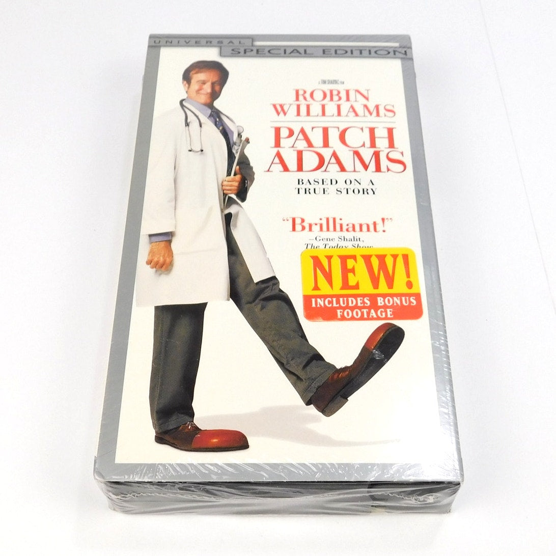 Patch Adams VHS 1999 Special Edition Robin Williams Factory Sealed Bonus Footage