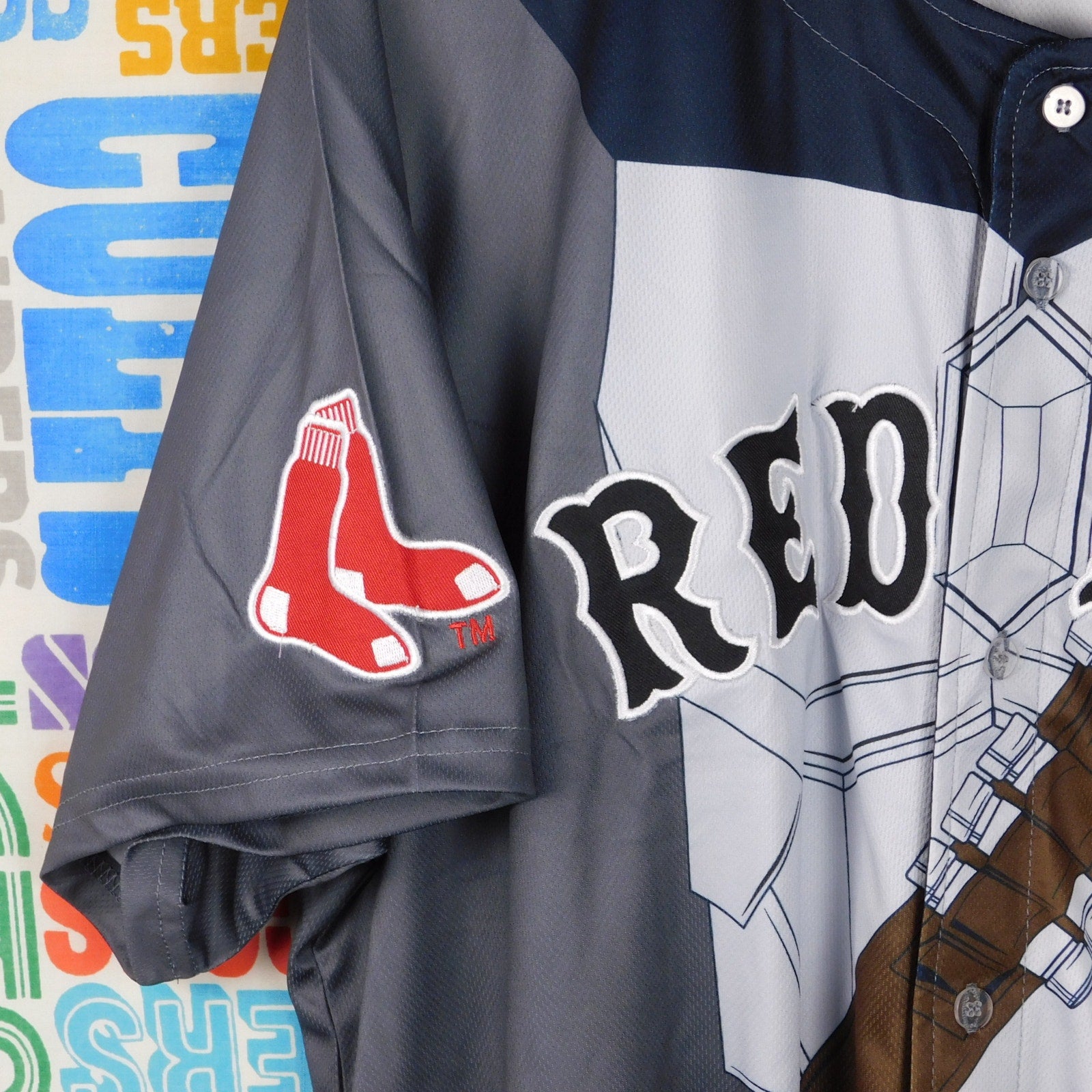 Boston Red Sox 2024 Star Wars Day Caped Jersey - Size XL