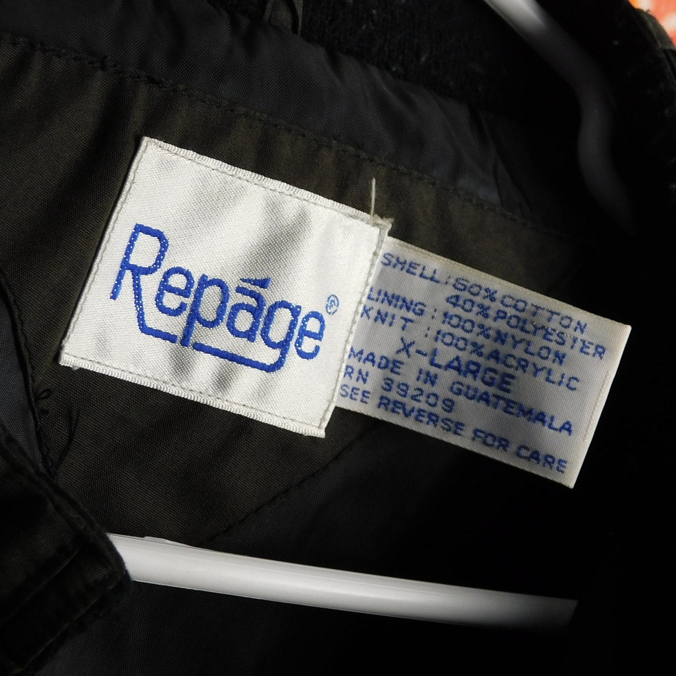 80s Repage Racer Jacket - Members Only Style - Size XL
