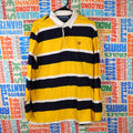 Chaps Ralph Lauren Striped Rugby Polo - Size L