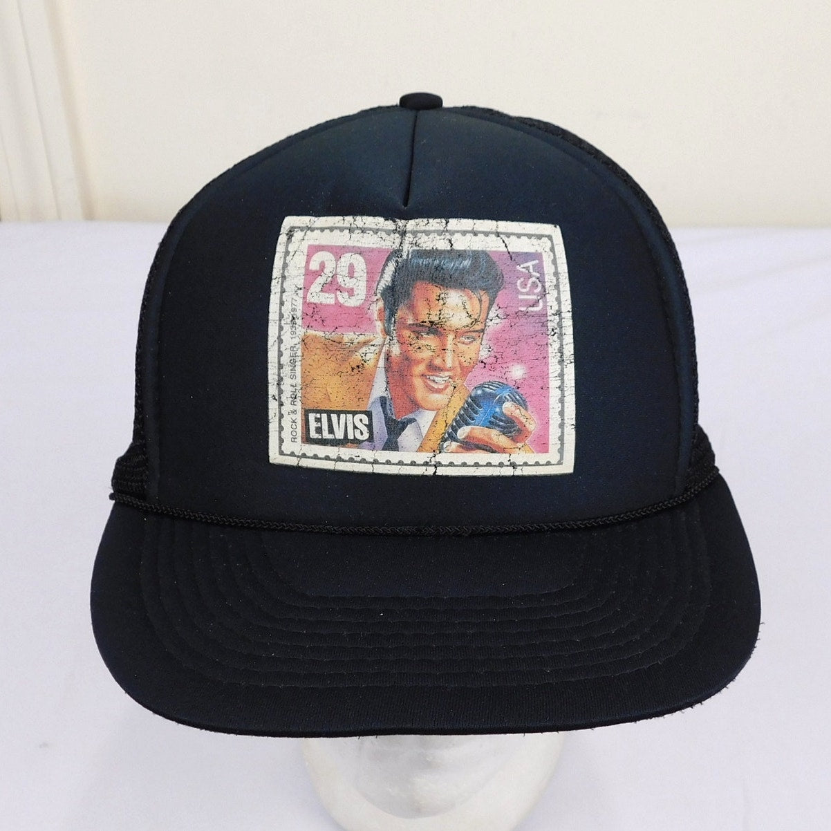 90s Elvis Presley Trucker Hat - Adjustable