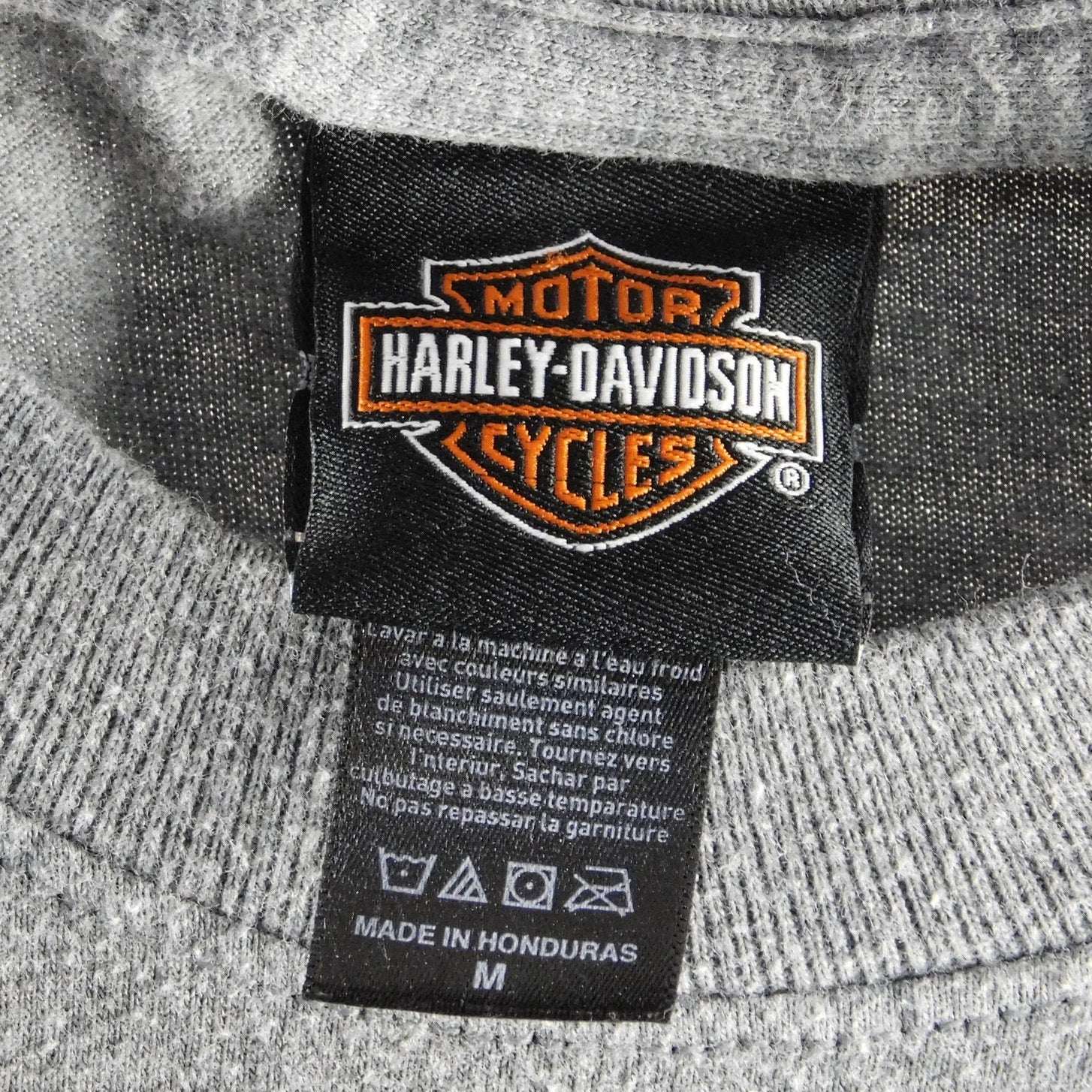 Harley Davidson Auburn MA T Shirt - Size M
