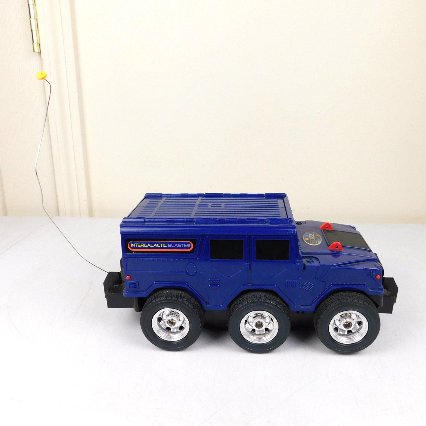 Vintage Buzz Lightyear Intergalactic Blaster RC Truck Tested No Transmitter 2004