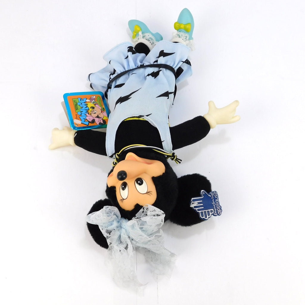 Vintage 1986 Disney Totally Minnie Mouse Applause Doll Blue Lightning Dress Tags
