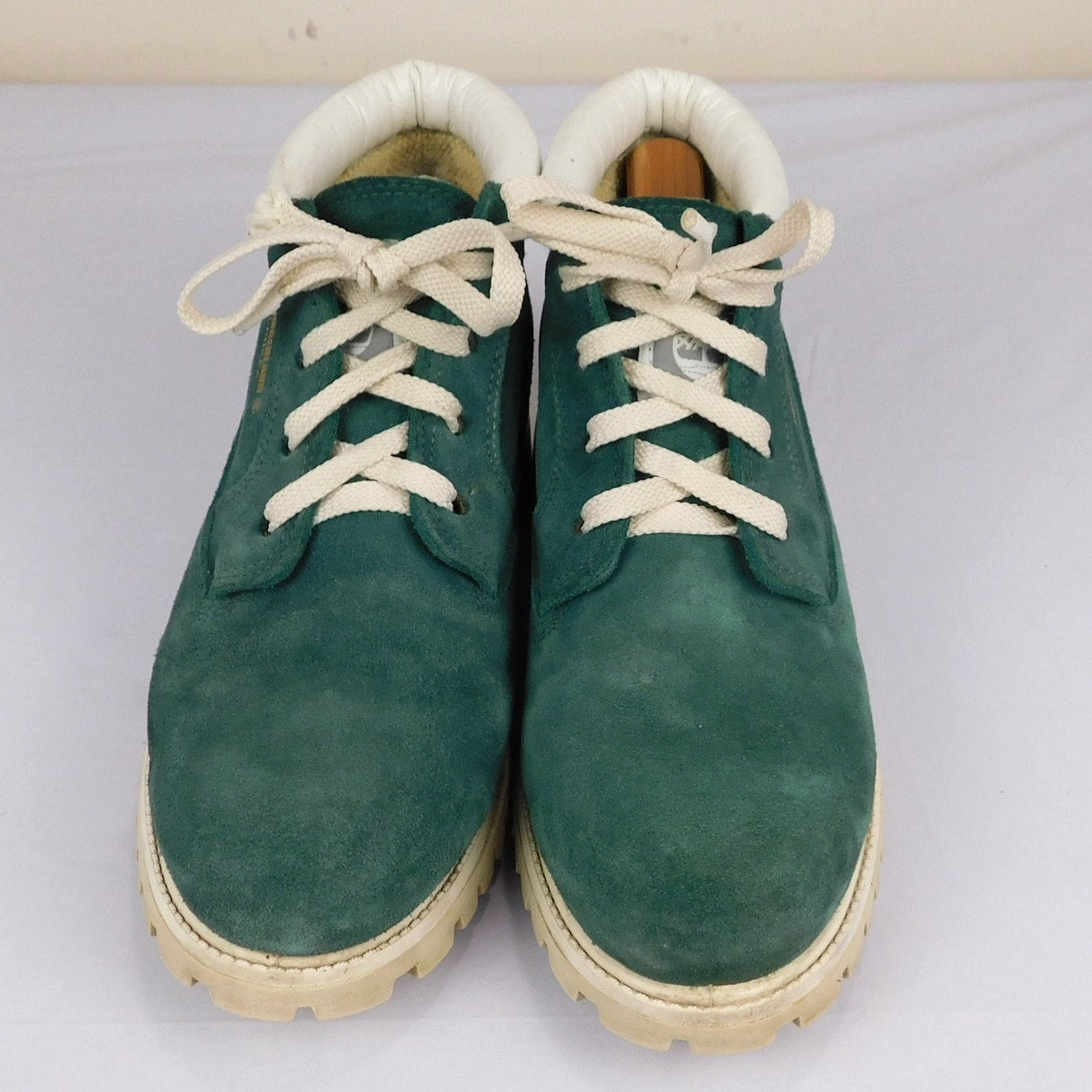 Late 90s Green Suede Timberland Chukka Boots - Size Men's 8.5