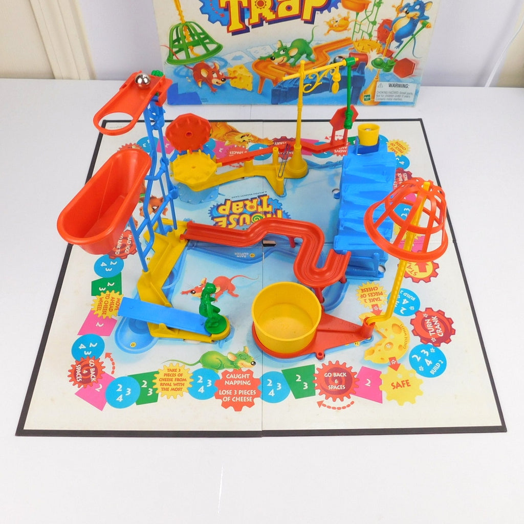 Vintage Mouse Trap Board Game 1999 Milton Bradley Complete CIB Instructions