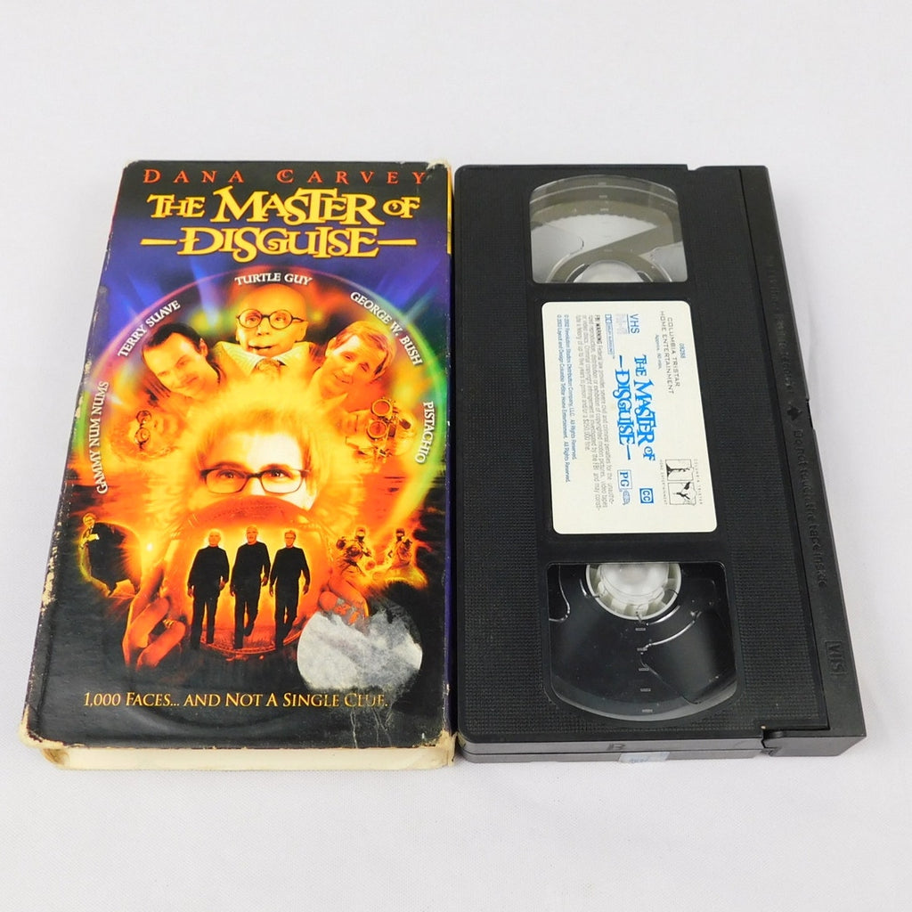 The Master Of Disguise VHS 2003 Tested Blockbuster Dana Carvey Columbia Tristar