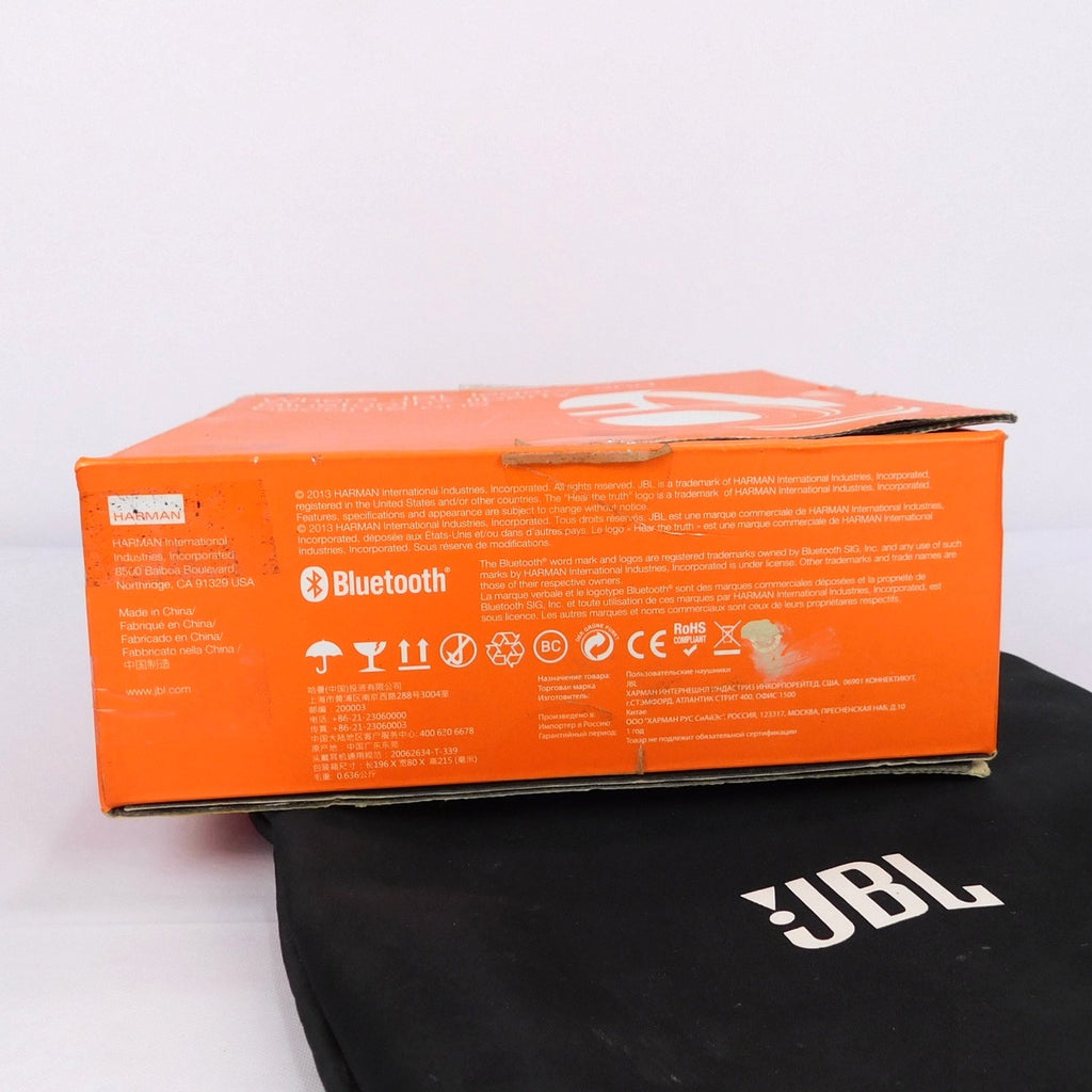JBL J56BT Wireless Bluetooth Headphones On Ear Tested With Box Bag And Cords