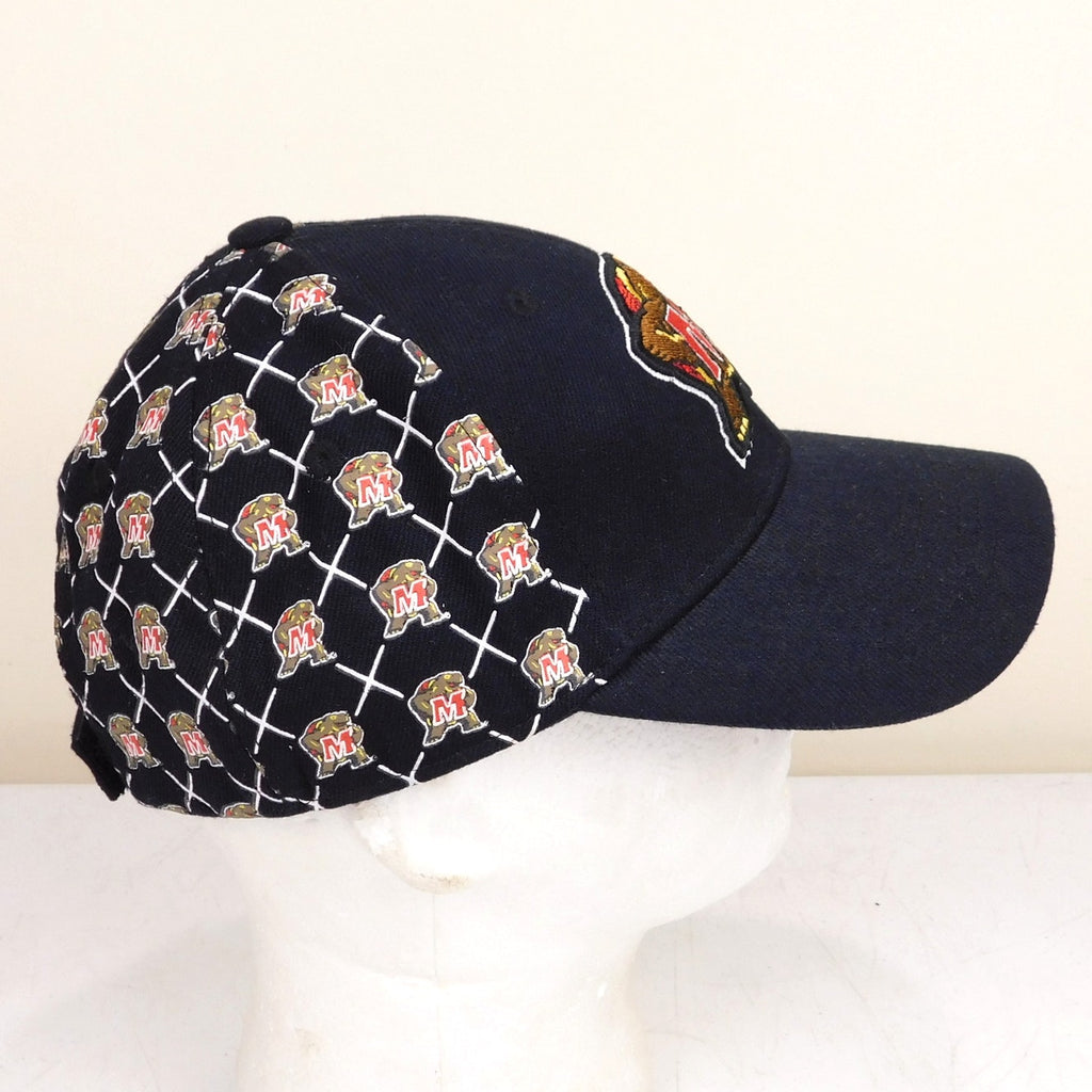Maryland Terrapins All Over Print Hat Adjustable ML Caps