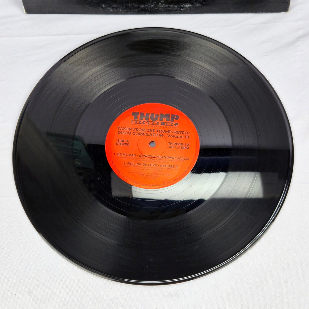 Thump Records Sampler Volume 3 Vinyl Record Promo Single 12" TH-2208 House 1995