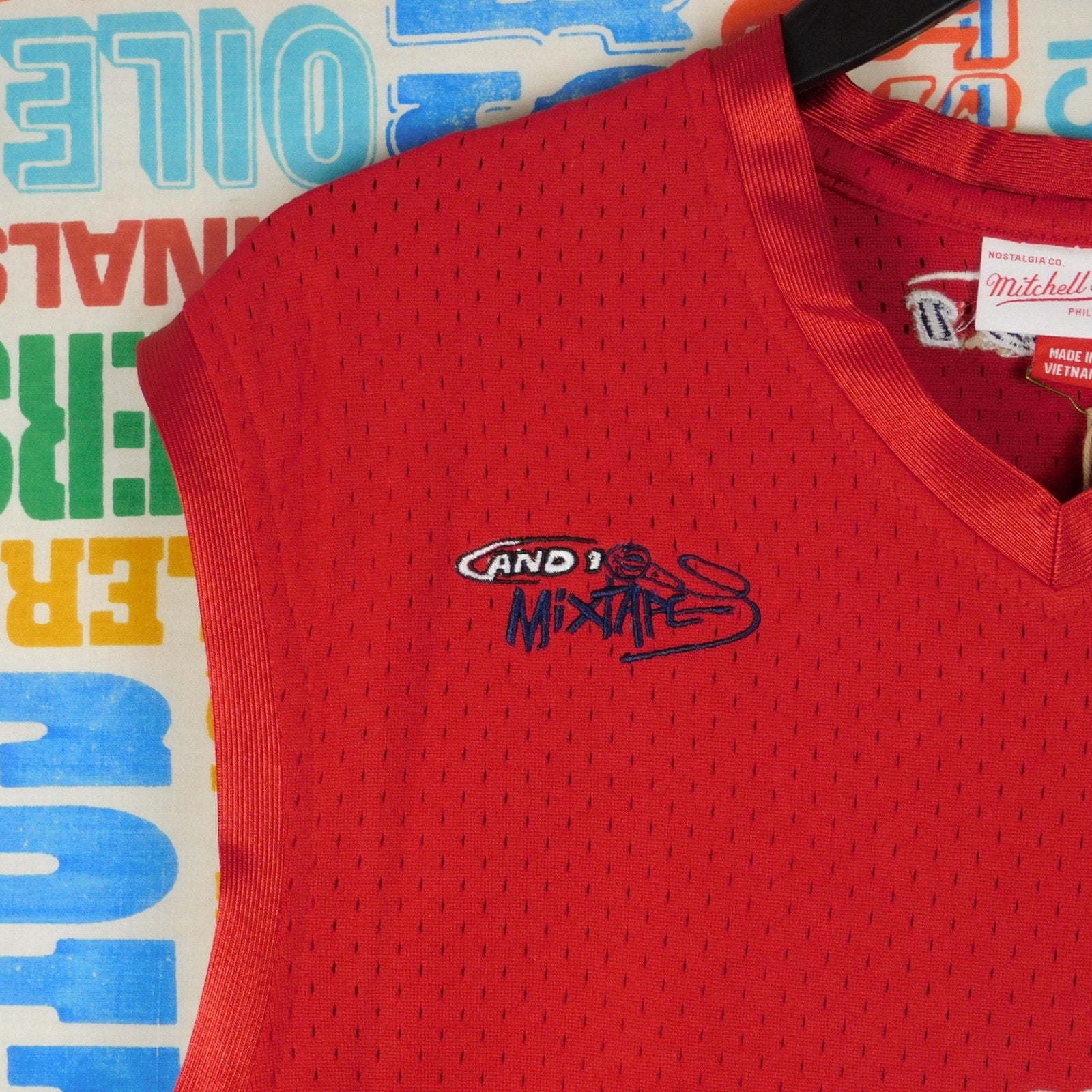 Mitchell & Ness AND1 Mixtape Basketball Jersey - Size M