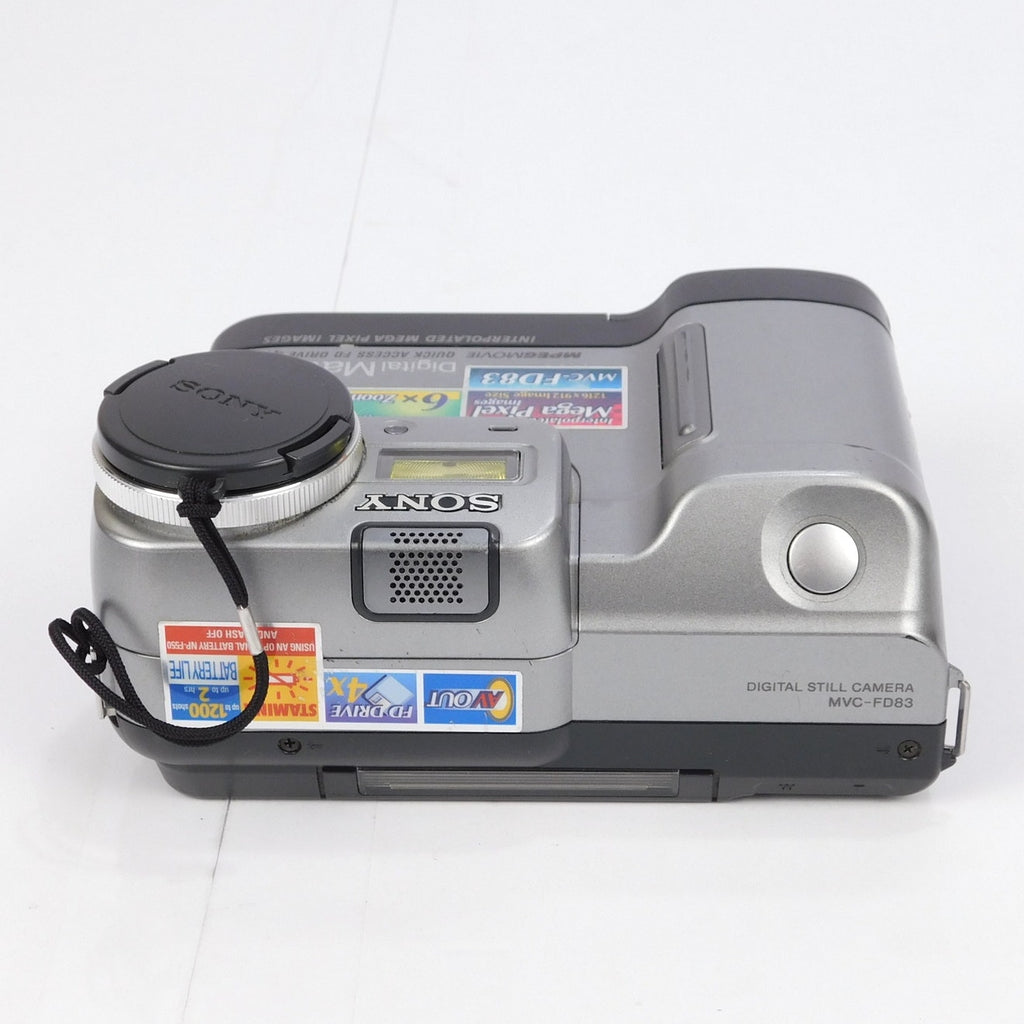Sony Mavica MVC-FD83 Digital Camera w/ Floppy Disks New Battery & Charger Tested