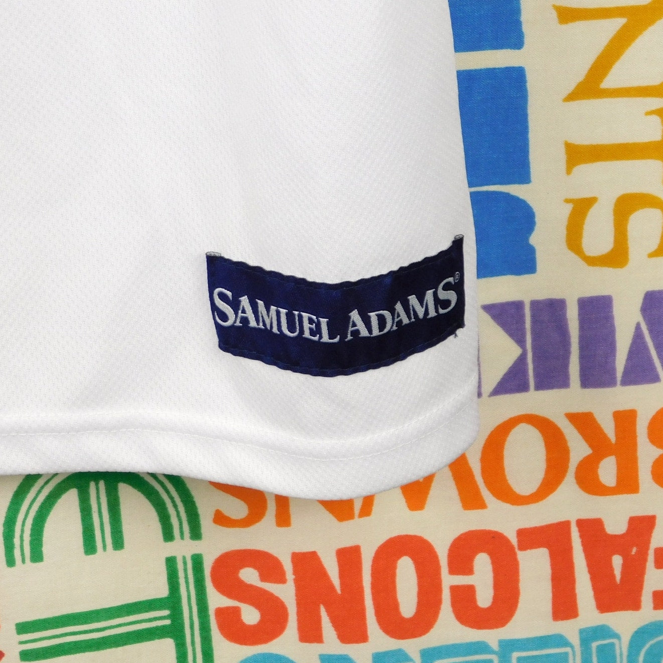 Samuel Adams Beer Stitched Basketball Jersey - Size L