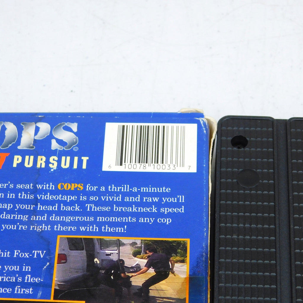 Cops In Hot Pursuit VHS Tested 1996 Barbour Langley High Speed Action
