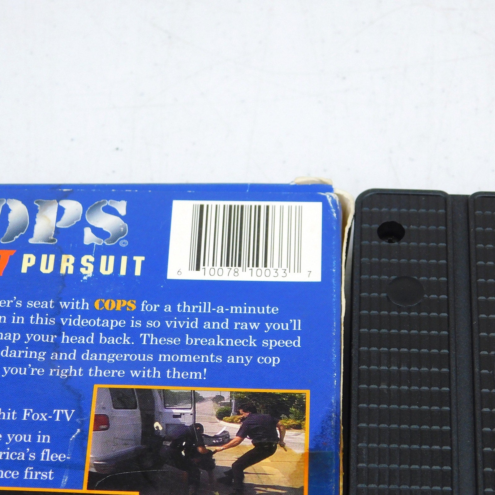 Cops In Hot Pursuit VHS Tested 1996 Barbour Langley High Speed Action