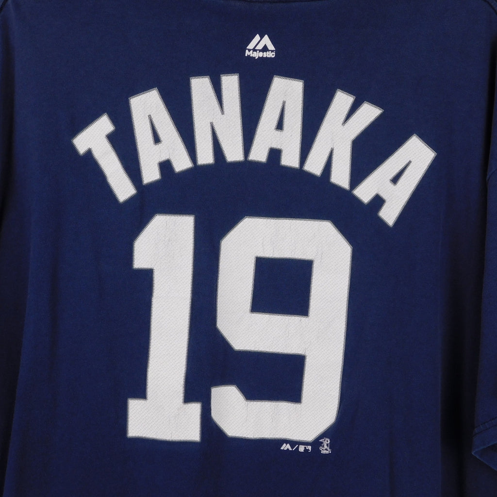 Majestic NY Yankees Masahiro Tanaka Jersey T Shirt - Size 2XL