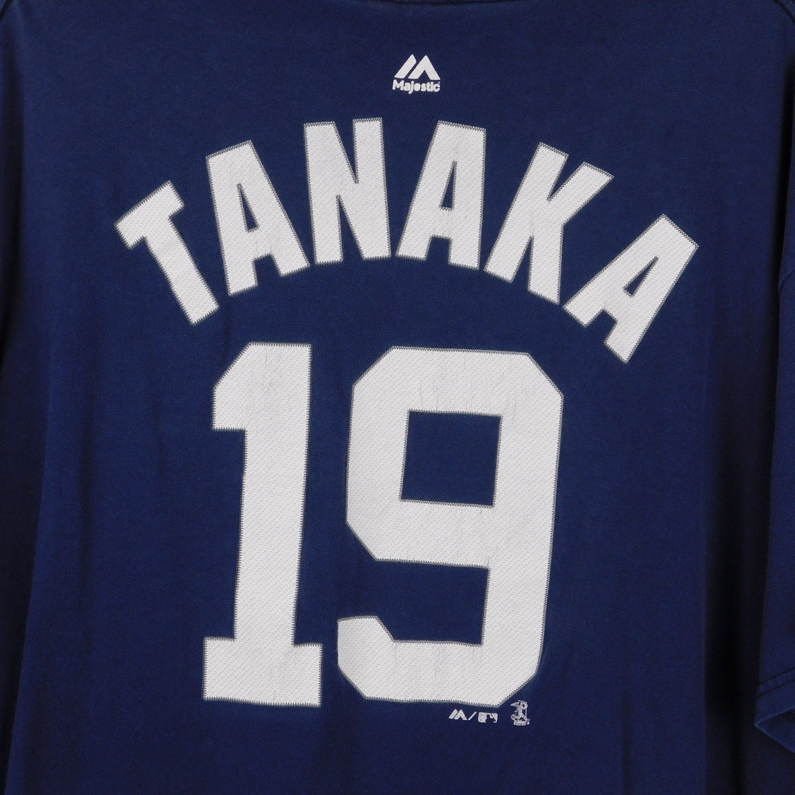 Majestic NY Yankees Masahiro Tanaka Jersey T Shirt - Size 2XL