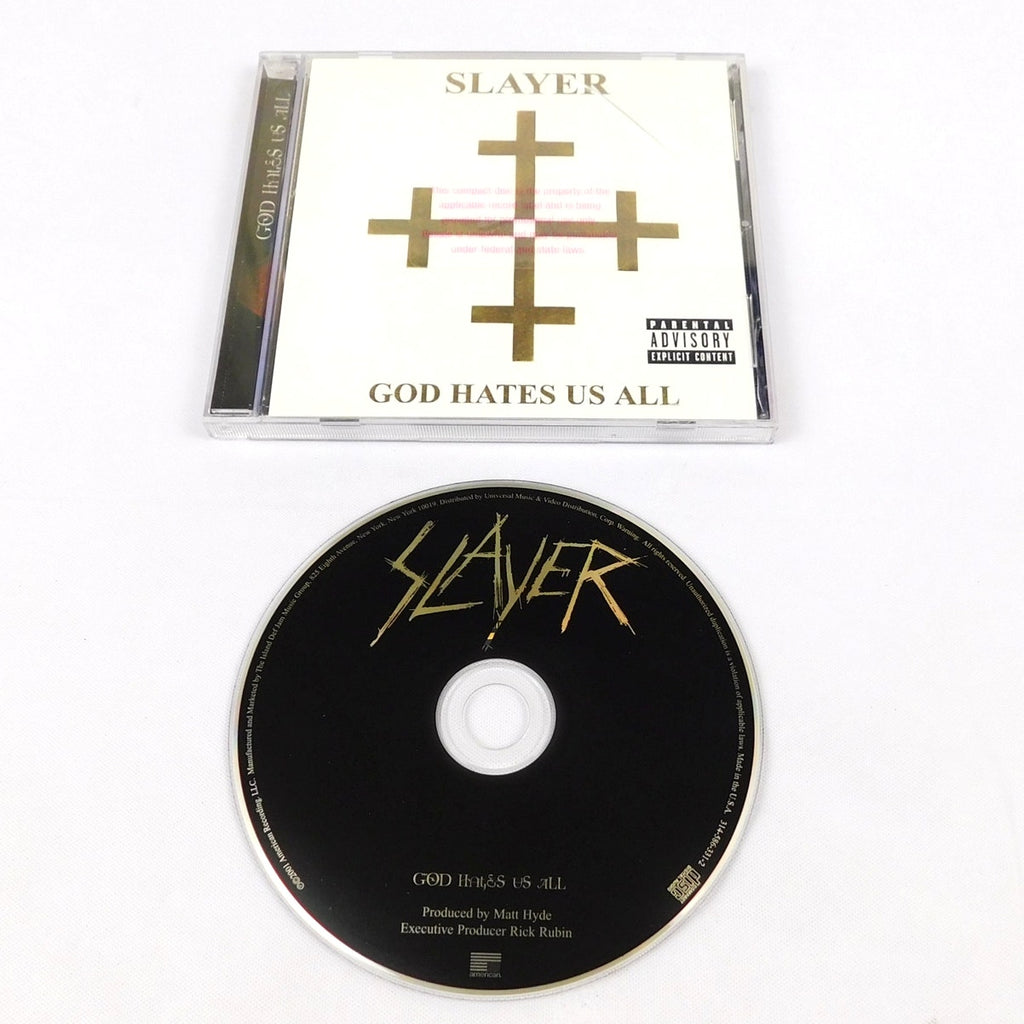 Slayer God Hates Us All Promo CD 2001 Tested Advance American 314 586 331-2