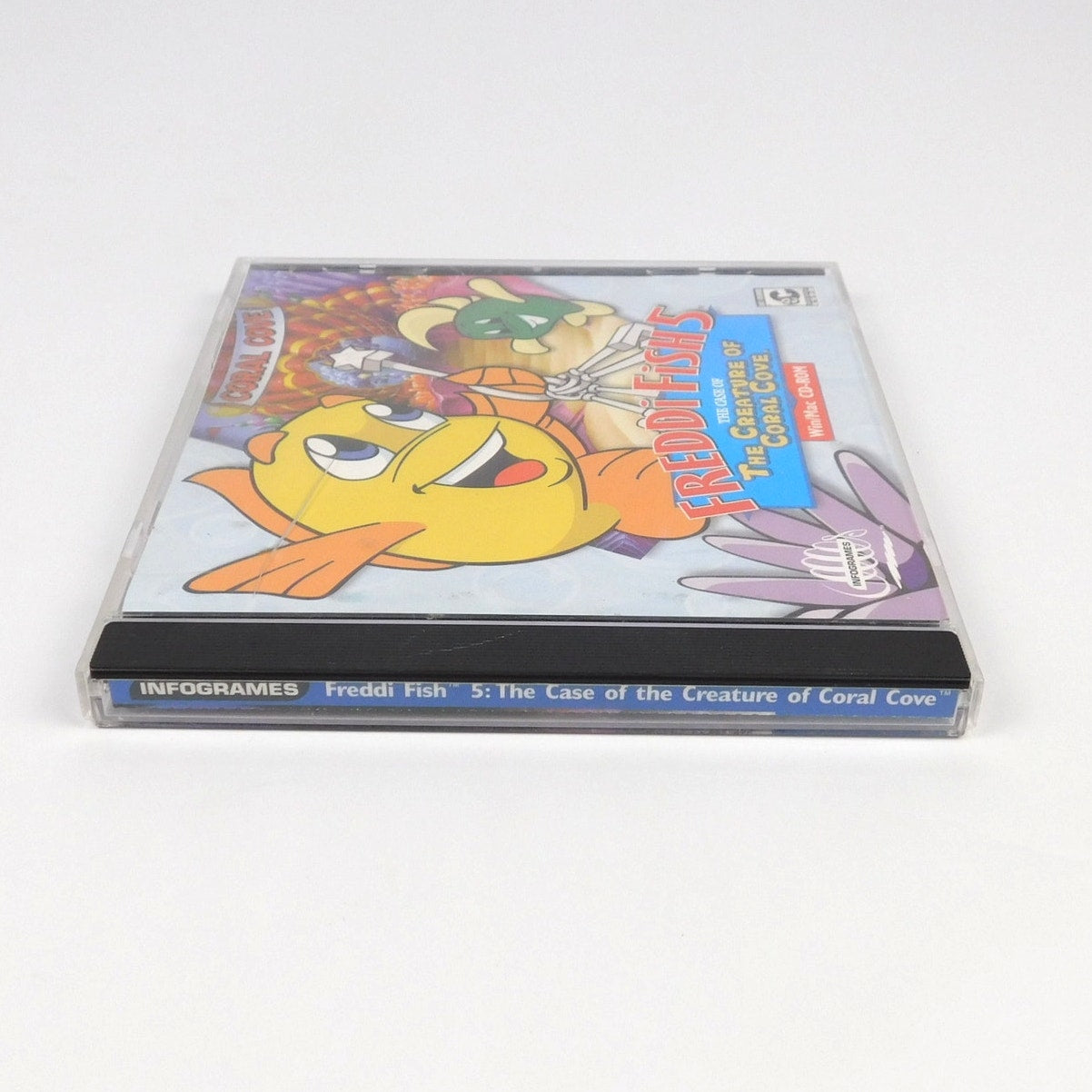 Freddi Fish 5 Creature of Coral Cove PC Game Win Mac CD ROM Humongous 2001