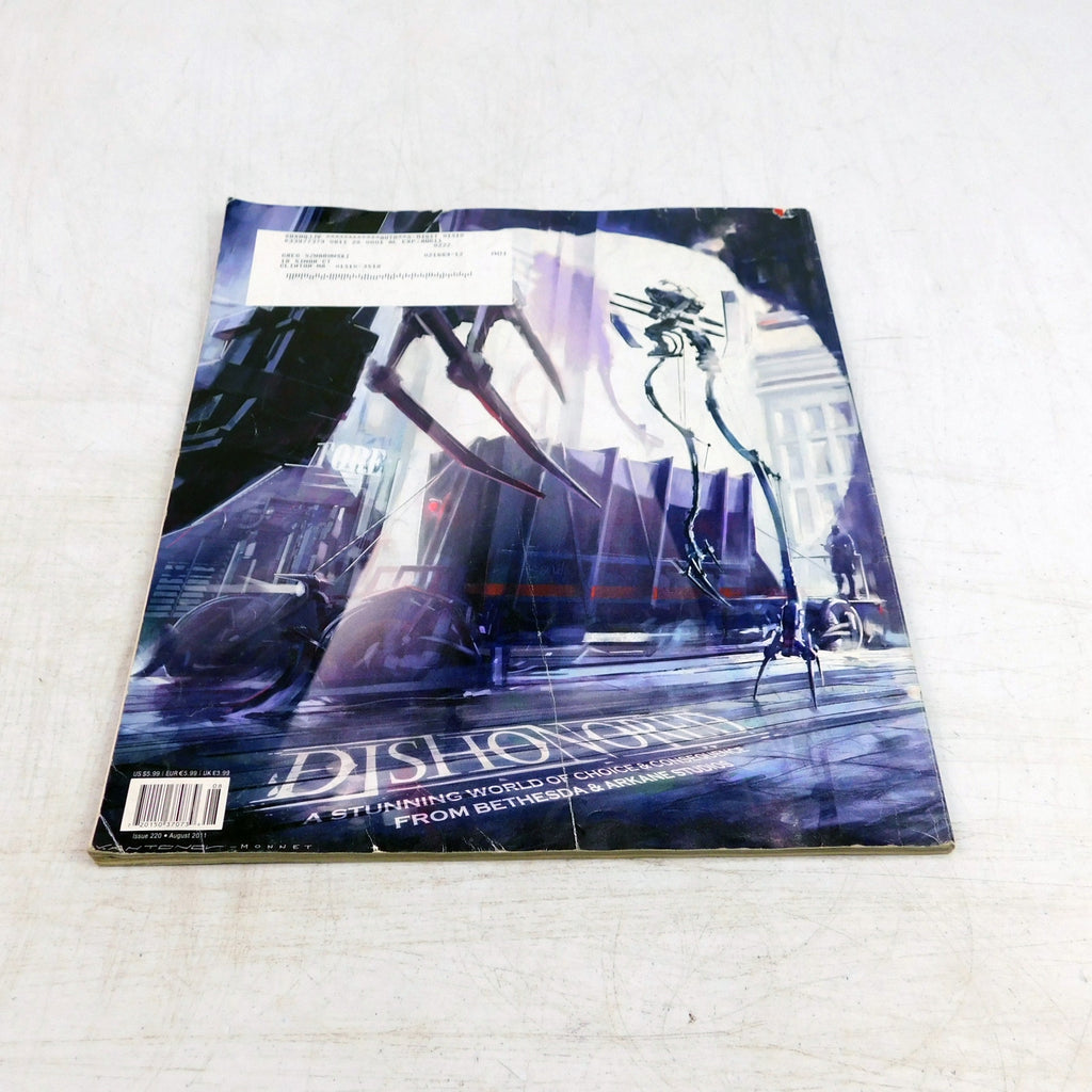 Game Informer Magazine Issue 220 August 2011 Dishonored Cover