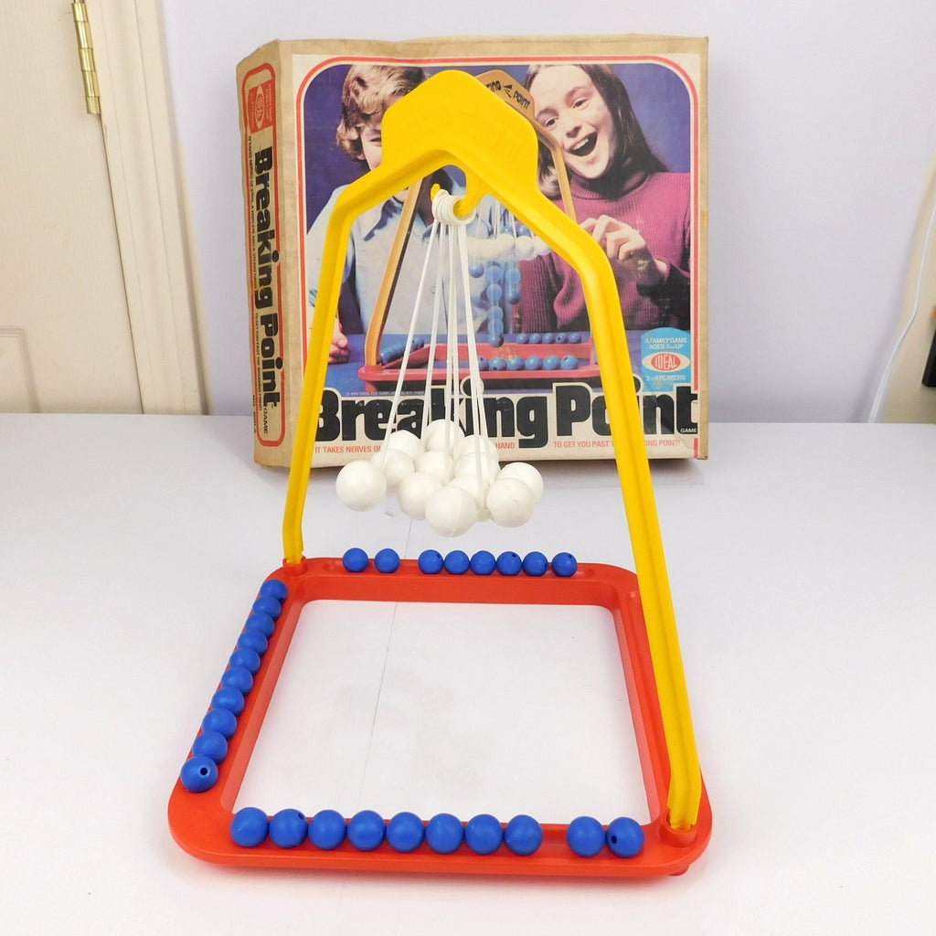 Vintage Breaking Point Game Ideal Toys 1976 Boxed Near Complete Missing 2 Pieces