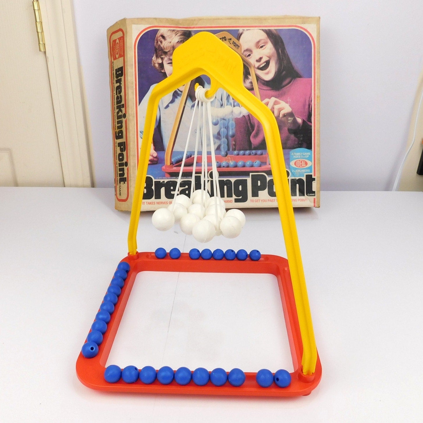 Vintage Breaking Point Game Ideal Toys 1976 Boxed Near Complete Missing 2 Pieces