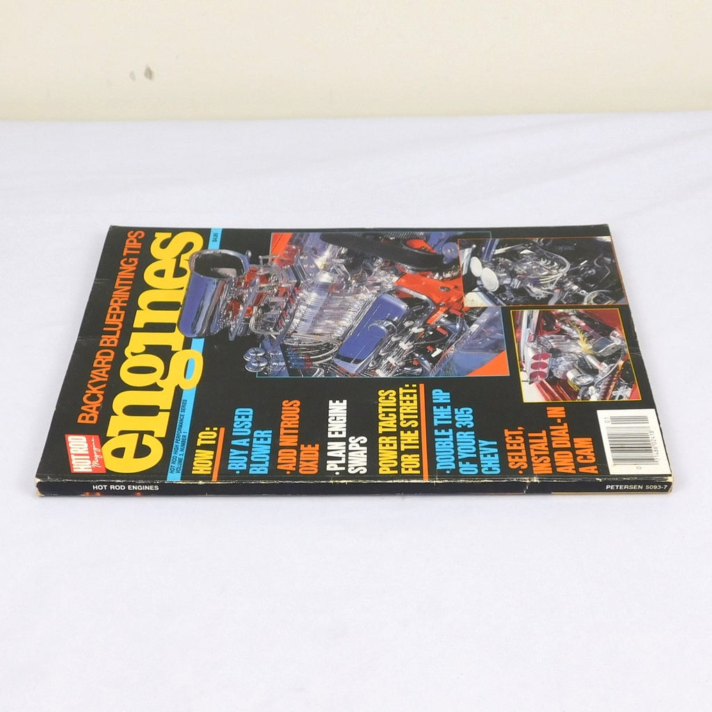 Hot Rod Magazine High Performance Series Engines 1987 Backyard Blueprints Vol 3