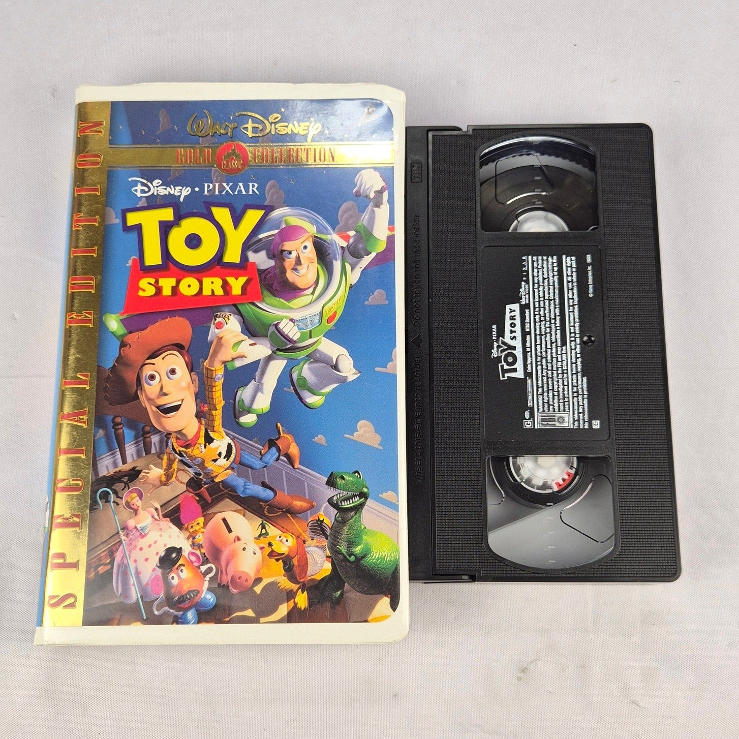 Toy Story Gold Collection VHS Tested 2000 Disney Pixar Clamshell Special Edition