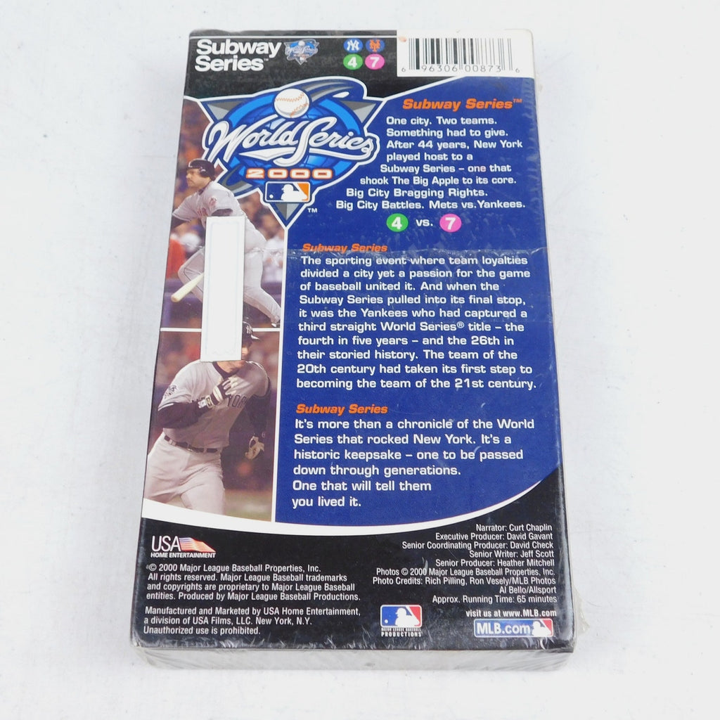 Subway Series VHS New York Yankees World Series 2000 Tape Factory Sealed MLB