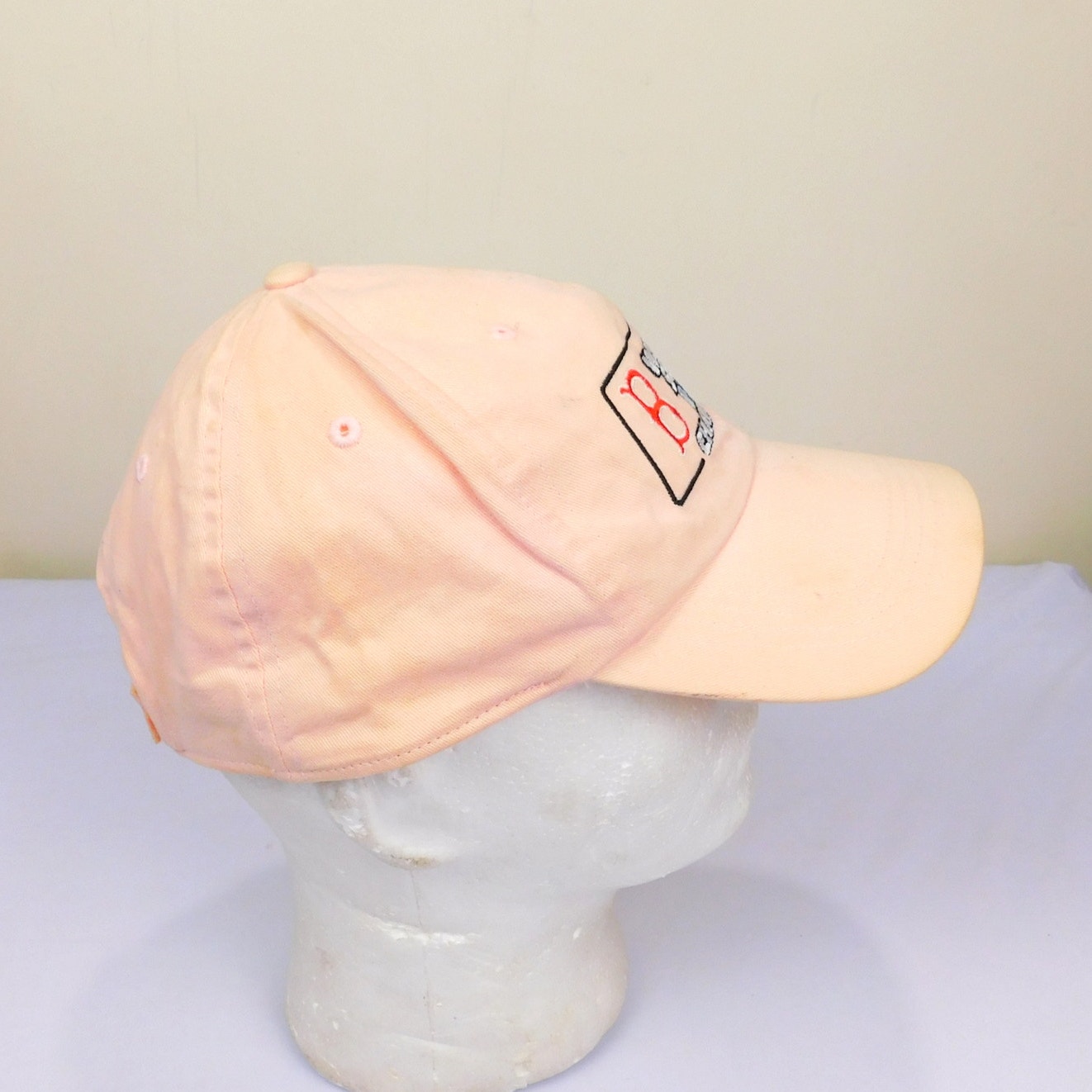 Boston Red Sox 2004 World Series Champs Pink Hat - Adjustable