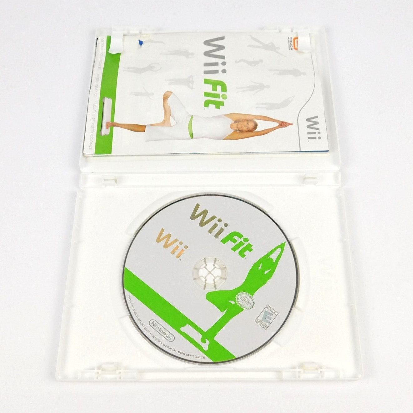Wii Fit Nintendo Wii CIB With Manual Tested No Balance Board
