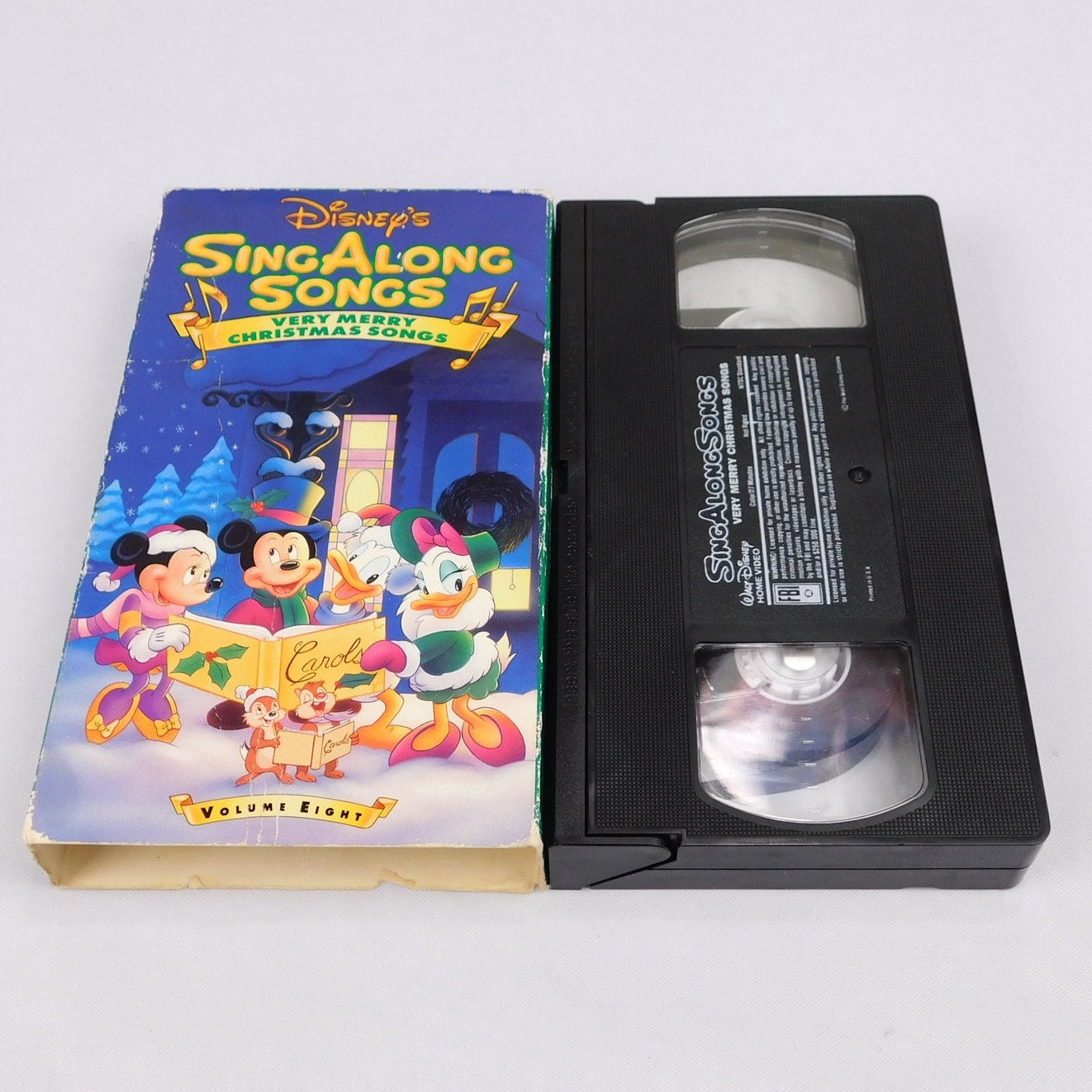 Disney Sing Along Songs Very Merry Christmas Volume 8 Tested 1997
