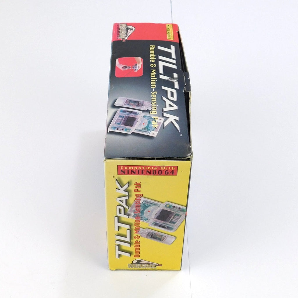 Pelican Tilt Pak PL-470 Nintendo 64 N64 Motion Rumble Pak CIB Tested 1999