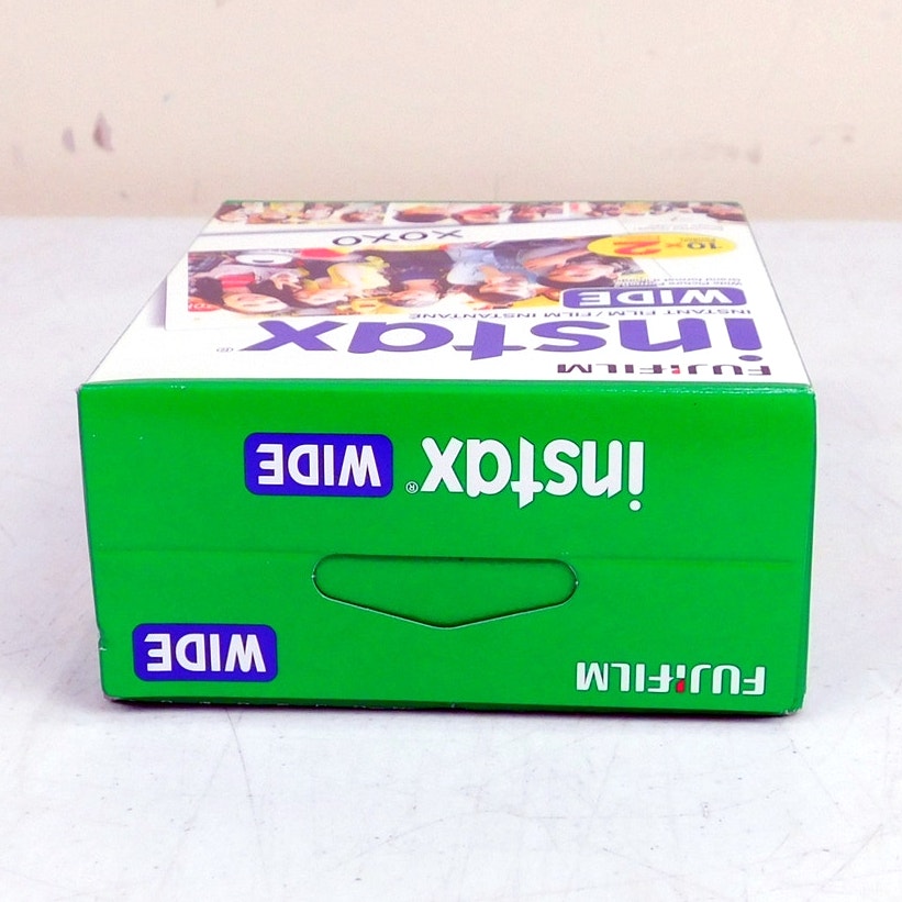 Fujifilm Instax Wide Film 20 Exposures 10 x 2 Factory Sealed New Expired 2018-09