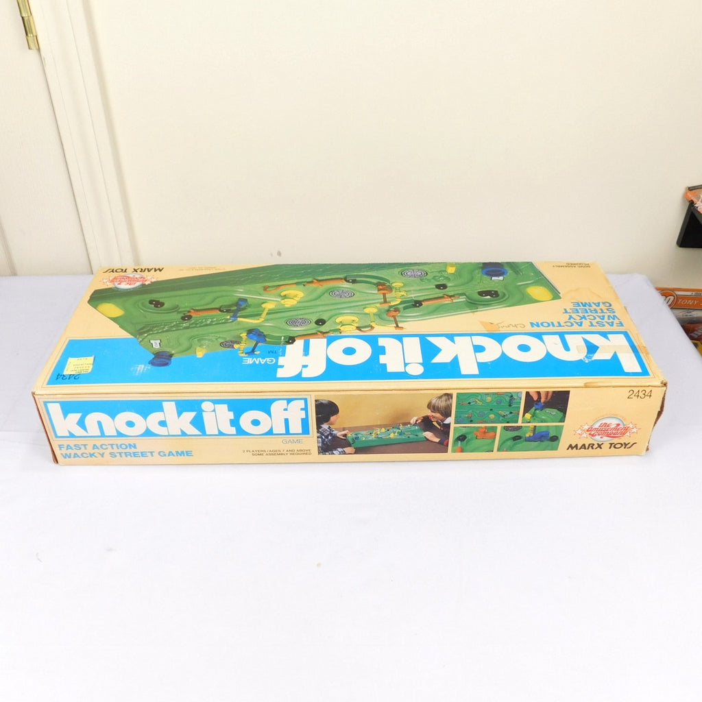 Vintage Knock It Off Marble Game 1978 Marx Toys Complete Except 1 Drain Pipe