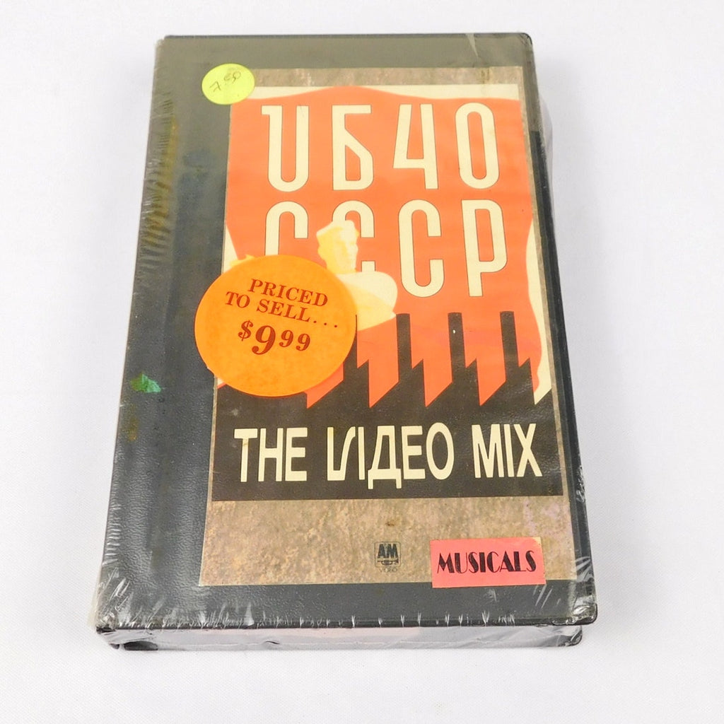 UB40 CCCP The Video Mix 1987 VHS Tape Former Rental Resealed Live In Russia