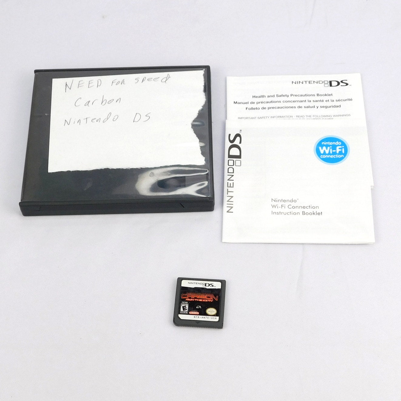 Need For Speed Carbon Own The City Nintendo DS Tested Replacement Case 2006