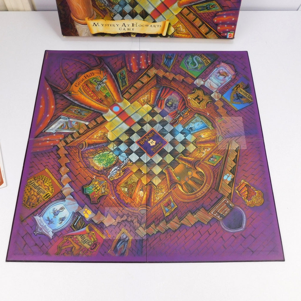 Harry Potter Sorcerer's Stone Mystery at Hogwarts Board Game Complete 2000