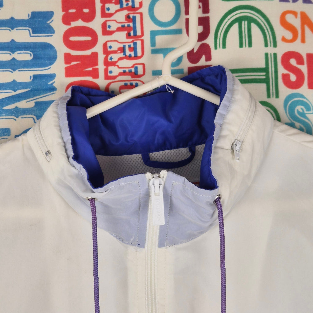 Vintage Reebok Pump Sleeveless Windbreaker Jacket Size L Full Zip Hooded 90s