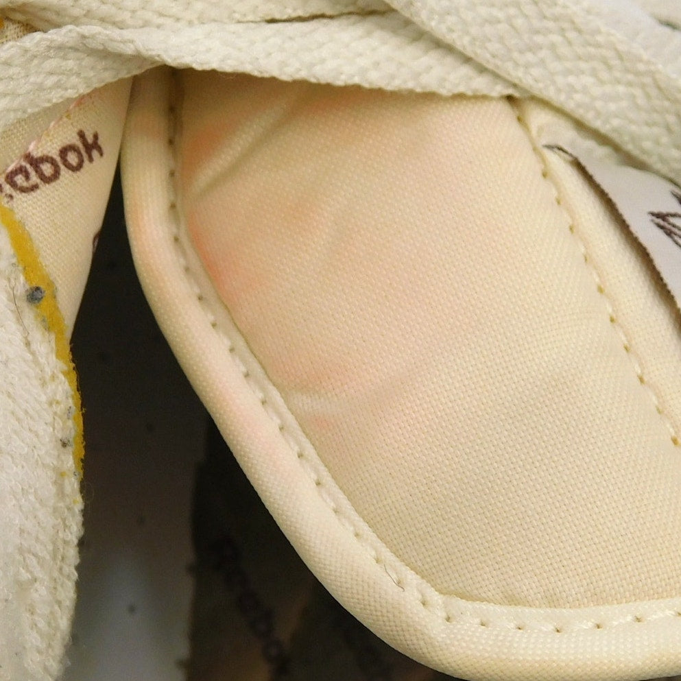 Vintage 90s Reebok Club C Sneakers Size Men's 11.5 Soft Leather White Beige